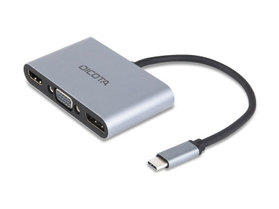 Dicota : USB-C PORTABLE 5-IN-1 DOCKING STATION 4K HDMI/DP PD 100W