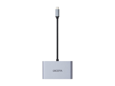 Dicota : USB-C PORTABLE 5-IN-1 DOCKING STATION 4K HDMI/DP PD 100W