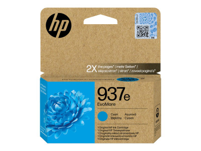 HP : HP 937E EVOMORE CYAN cartouche d'encre
