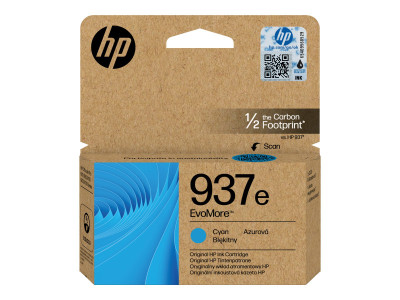 HP : HP 937E EVOMORE CYAN cartouche d'encre