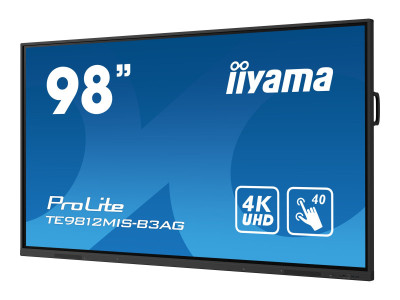 Iiyama : TE9812MIS-B1AG 98IN 40P TOUCH-IR ANDROID 11 3840 X 2160