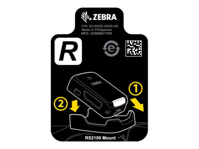 Zebra : RS2100 HAND MOUNT avec EMBEDDED TRIGGER RIGHT HAND ONE SIZE FITS