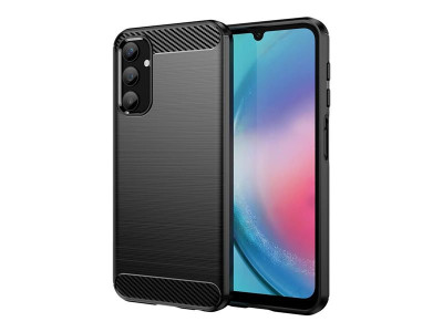 DLH : BLACK SILICONE CASE pour SAMSUNG GALAXY A25 5G (SM-A256)