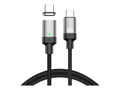 DLH : USB-C cable TO MAGNETIC USB-C CONNECTOR - LENGTH 1M - CHARGING