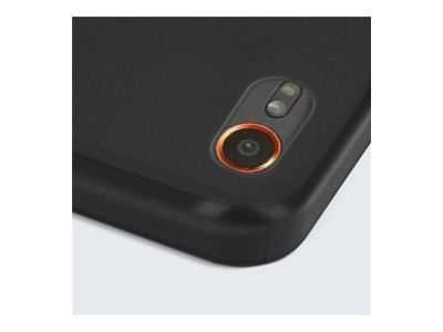 Akashi : RUBBER TOUCH BLACK SILICONE SHOCKPROOF CASE - XCOVER 7