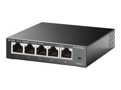 TP-Link : TL-SG105 5-PORT METAL GB SWITCH 5 10/100/1000M RJ45 PORTS