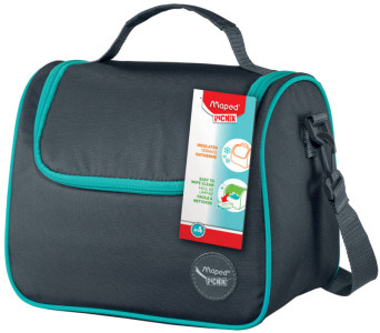 Maped PICNIK Sac à repas ORIGINS avec bandoulière, gris