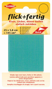 KLEIBER Set de réparation Flick + Fertig, turquoise