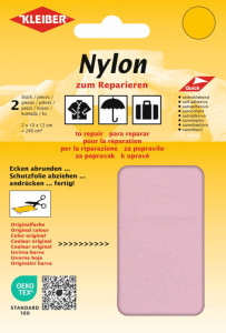 KLEIBER Pièce de réparation nylon, autocollant, abricot