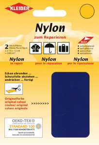 KLEIBER Pièce de réparation nylon, autocollant, abricot