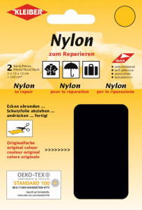 KLEIBER Pièce de réparation nylon, autocollant, abricot
