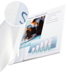 Fin de série : Chemise de reliure LEITZ impressBind, A4, 7 mm, blanche