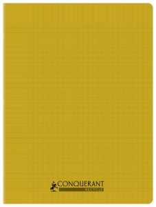 CONQUERANT CLASSIQUE Cahier recyclé, 240 x 320 mm, bleu