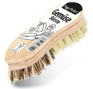 Peggy Perfect Gemüsebürste, Holz natur, 140 mm