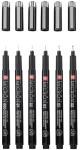 SAKURA Feutre fin Pigma Micron, set de 6 + étui GRATUIT