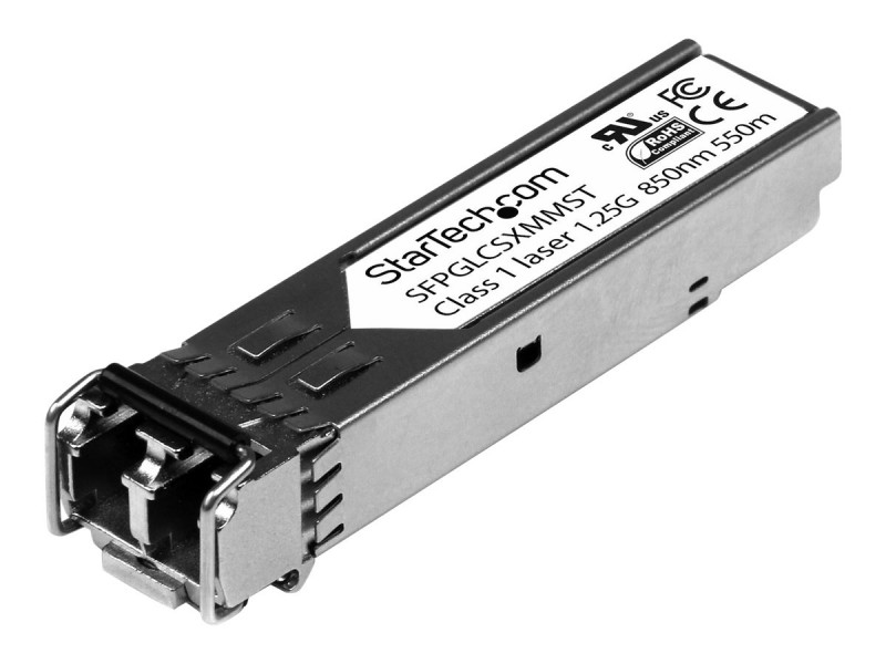 Startech : 850NM 1000BASE-SX MULTIMODE SFP Fibre TRANSCEIVER module LC