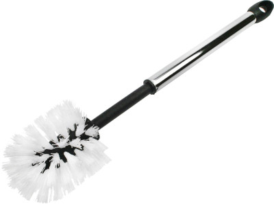 Peggy Perfect Brosse de toilettes, manche chromé, tête ronde