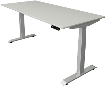 kerkmann Sitz-Steh-Schreibtisch Move 4, (B)2.500 mm, weiß