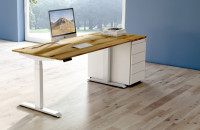 Jeu de roulettes Kerkmann pour la série de bureaux Move 4, noir Jeu de roulettes Kerkmann pour la série de bureaux Move 4, noir