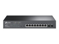 TP-Link : 10-PORT GIGAB SMART SWITCH POE+ 2 GIGABIT SFP SLOTS