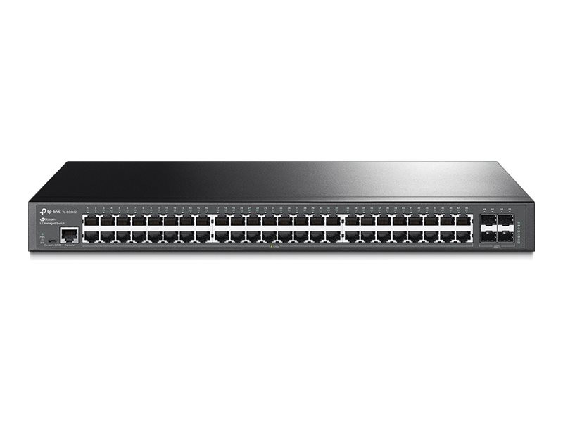 TP-Link : 48-PORT GIGABIT MANAGED SWITCH avec 4 GIGABIT SFP SLOTS