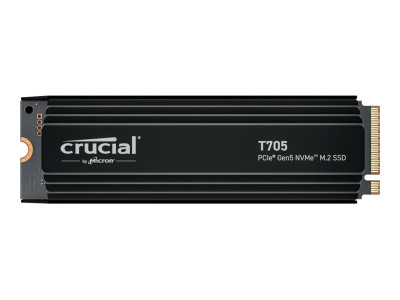 Crucial : CRUCIAL T705 1TB PCIE GEN5 NVME M.2 SSD avec HEATSINK