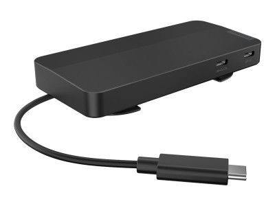 Lenovo : LENOVO USB-C DUAL DISPLAY TRAVEL DOCK avec 100W ADAPTER_EU