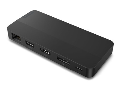 Lenovo : LENOVO USB-C DUAL DISPLAY TRAVEL DOCK avec 100W ADAPTER_EU