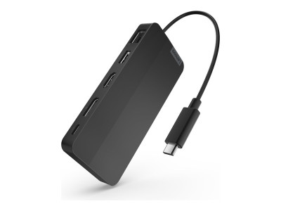 Lenovo : LENOVO USB-C DUAL DISPLAY TRAVEL DOCK avec 100W ADAPTER_EU