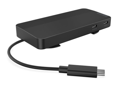 Lenovo : USB-C DUAL DISPLAY TRAVEL DOCK W/O ADAPTER