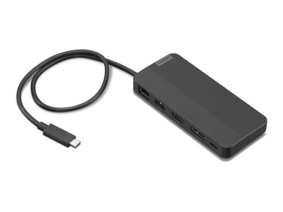 Lenovo : USB-C DUAL DISPLAY TRAVEL DOCK W/O ADAPTER