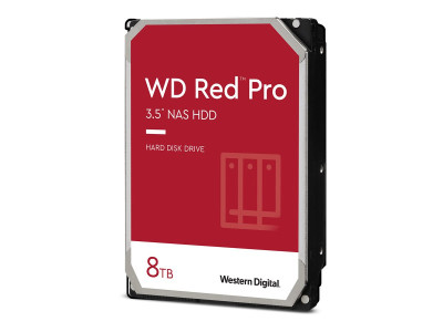 Western Digital : 8TB RED PRO 256Mo CMR 3.5IN SATA 6GB/S 7200RPM