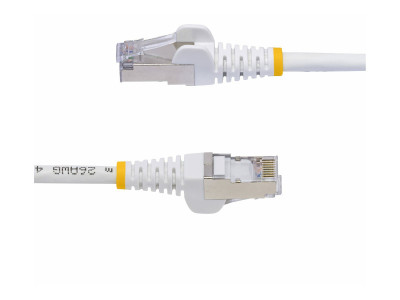 Startech : CAT8 ETHERNET cable WHITE 25G/40G S pour TP LSZH 100W POE