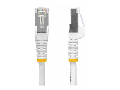 Startech : CAT8 ETHERNET cable WHITE 25G/40G S pour TP LSZH 100W POE