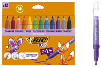 BIC KIDS Feutre Comfort Jumbo, étui en carton de 12 BIC KIDS Feutre Comfort Jumbo, étui en carton de 12
