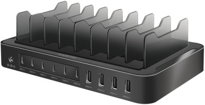 LogiLink USB-Ladestation, 4x USB-A & 6x USB-C, 120 Watt