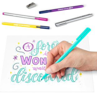 STAEDTLER Kit de calligraphie, 12 pièces