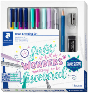 STAEDTLER Kit de calligraphie, 12 pièces