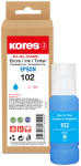 Kores Flacon d'encre G1642Y remplace EPSON 102, jaune