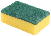 HYGOCLEAN Éponge, en mousse/non-tissé dur, jaune/vert HYGOCLEAN Éponge, en mousse/non-tissé dur, jaune/vert