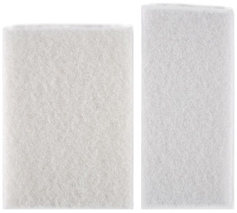 HYGOCLEAN Pad non tissé, non-tissé doux, 250 x 115 mm, blanc