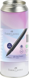 FABER-CASTELL Feutre fin GRIP FINEPEN, boîte de 15