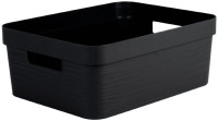 EDA Boîte de rangement STONE, 6 litres, PP, vert laurier EDA Boîte de rangement STONE, 6 litres, PP, vert laurier