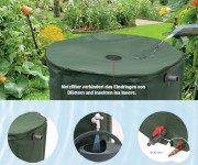 EDA Citerne RÉCUP'O, diamètre: 800 mm, 500 litres, vert EDA Citerne RÉCUP'O, diamètre: 800 mm, 500 litres, vert