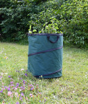 EDA Sac de jardin POP UP, 117 litres, polyester, vert foncé