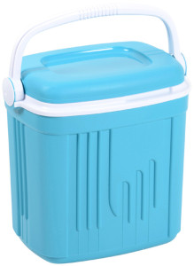 EDA Glacière ICEBERG, 20 litres, bleu clair/blanc