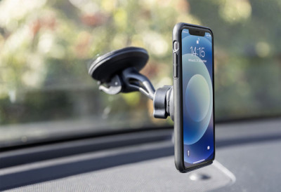 ANSMANN Smartphone-KFZ-Magnethalter für Windschutzscheibe