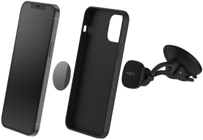 ANSMANN Smartphone-KFZ-Magnethalter für Windschutzscheibe