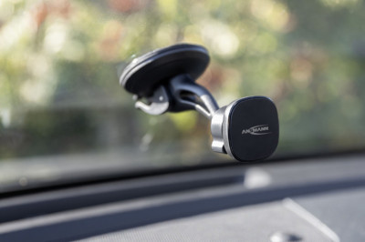 ANSMANN Smartphone-KFZ-Magnethalter für Windschutzscheibe