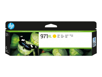 HP : cartouche encre No 971XL JAUNE (6600 pages)